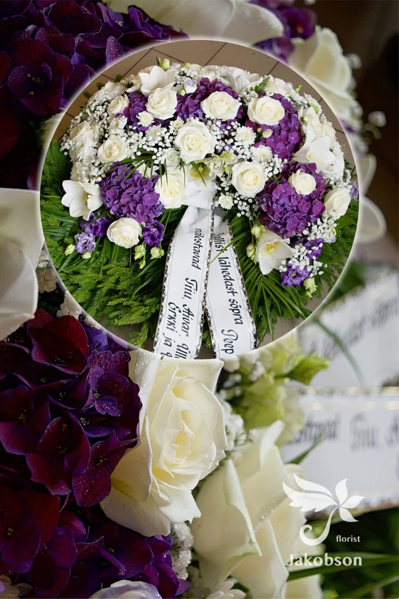 floristjakobson - Matusepärjad kuuseokstega